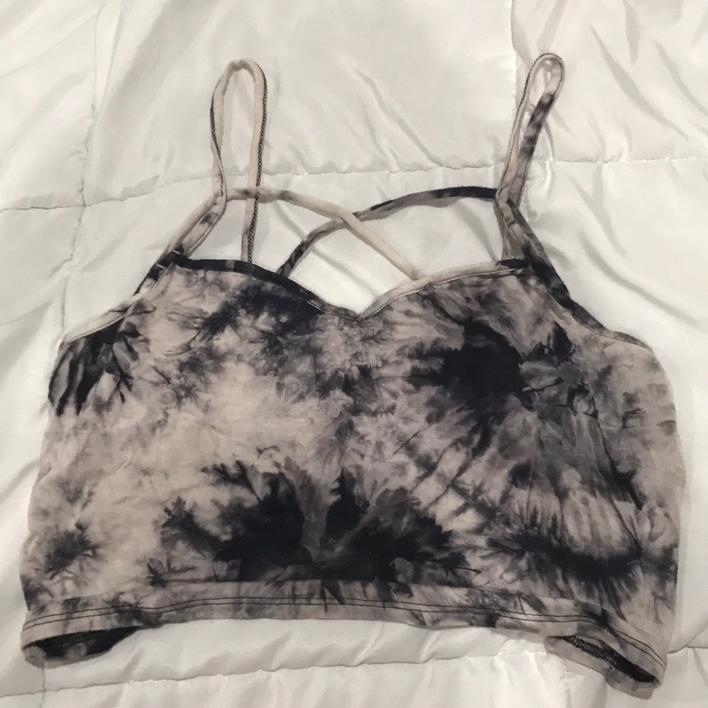 Cute dyed crop top